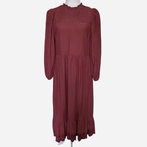 A New Day Women's Burgundy Dress